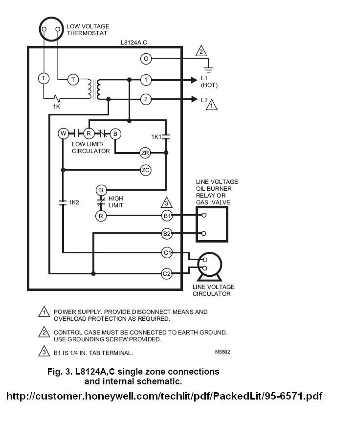 Honeywell T8601 wiring connections. - DoItYourself.com Community Forums