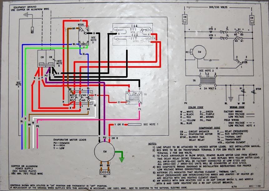 Goodman Low Voltage Wiring - DoItYourself.com Community Forums