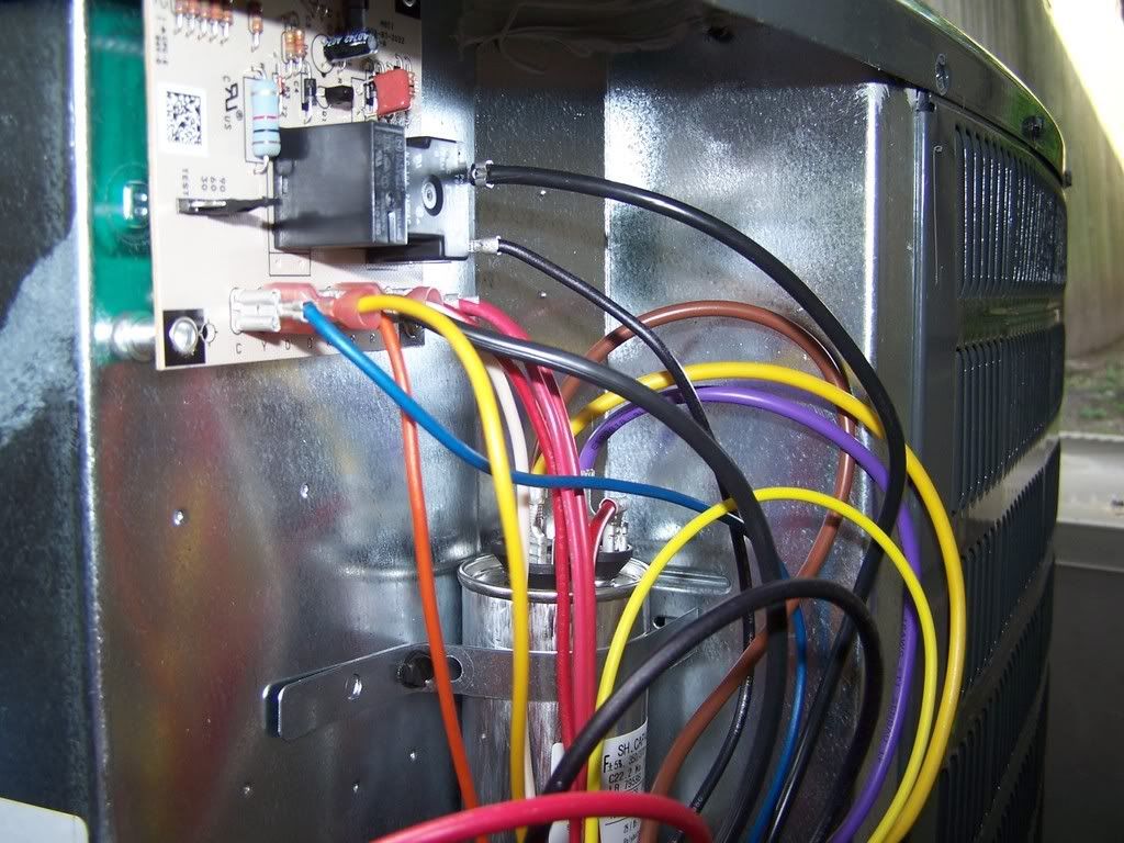 Goodman heat pump not working after power outage