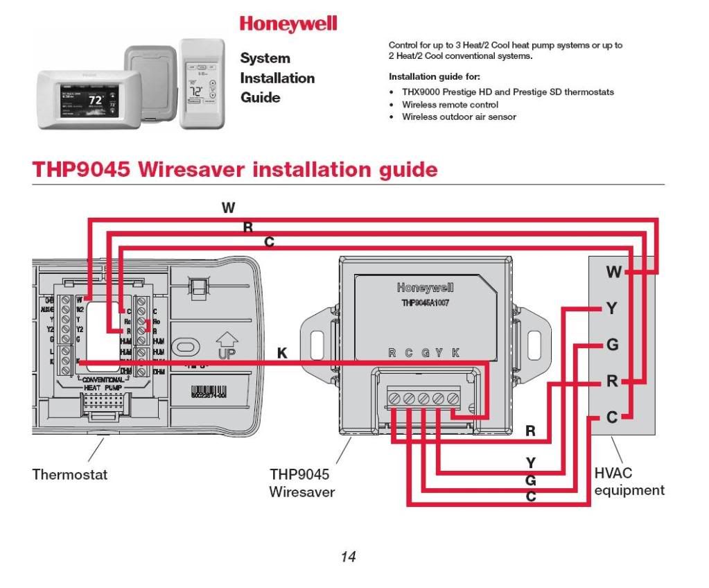 Honeywell Prestige Thermostat Help - DoItYourself.com ...