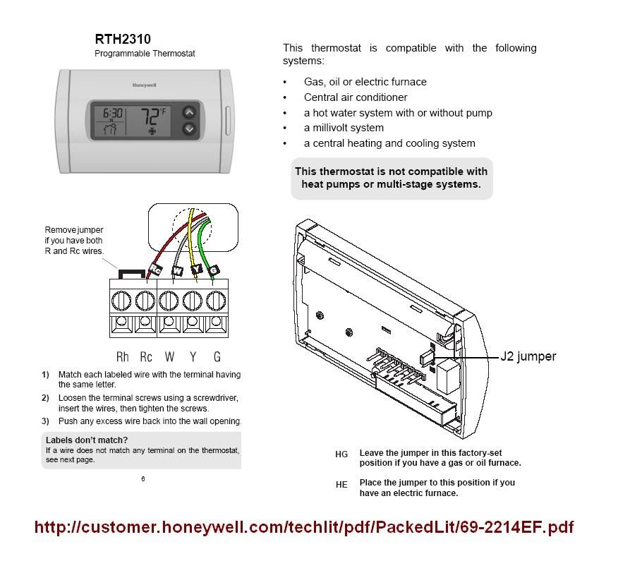 Heating Thermostat Wiring Diagram from i151.photobucket.com