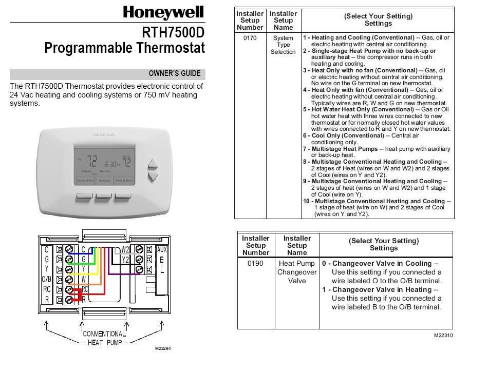 Replacing Honeywell T8411R with Programmable - DoItYourself.com