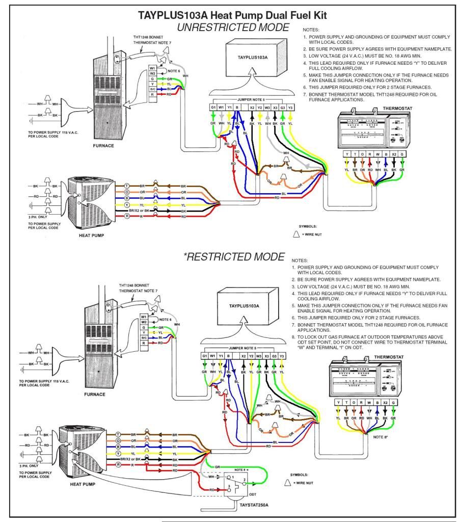 Dual Fuel Heat Pump Wiring - Craftsive