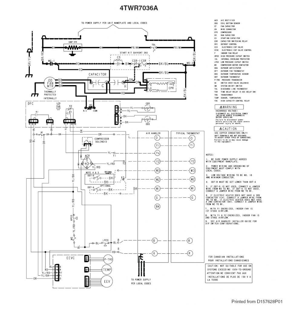 Goodman Aruf Air Handler Wiring Diagram
