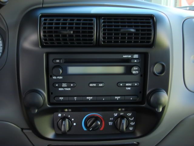 2001 Ford ranger radio bezel #1