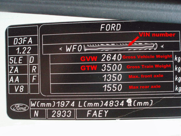 Ford transit connect load weight #3
