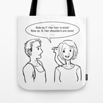 She is Mine Bird Tote Bag