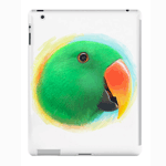 Eclectus Parrot Realistic Painting iPad Case