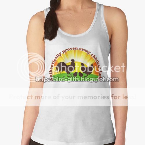 Authentically Proven Crazy Chicken Lady Tank Top