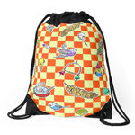 Budgie parrot pattern Drawstring Bag