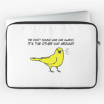 Canary VS Alarm Laptop Sleeve