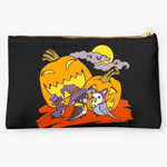 Cute birds halloween party studio pouch