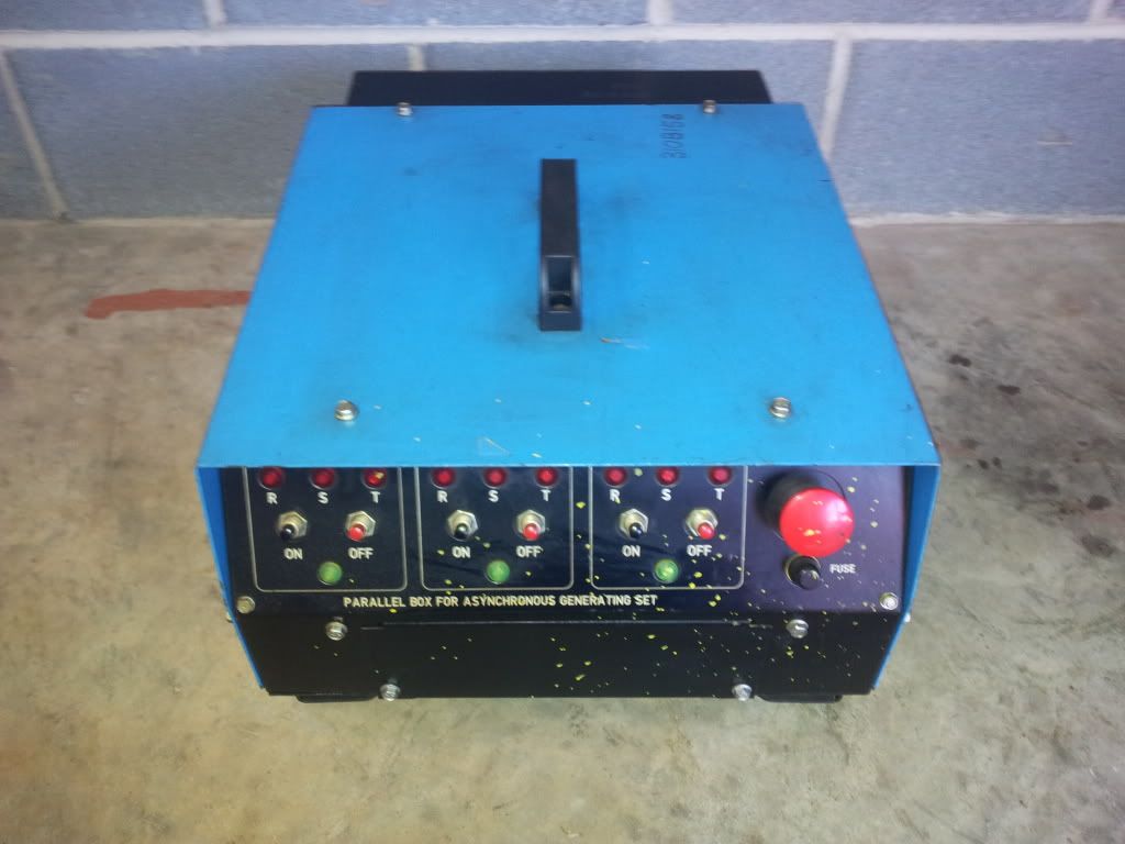 GENSET PARALLEL BOX LINK DIESEL GENERATORS TOGETHER GEN SET  