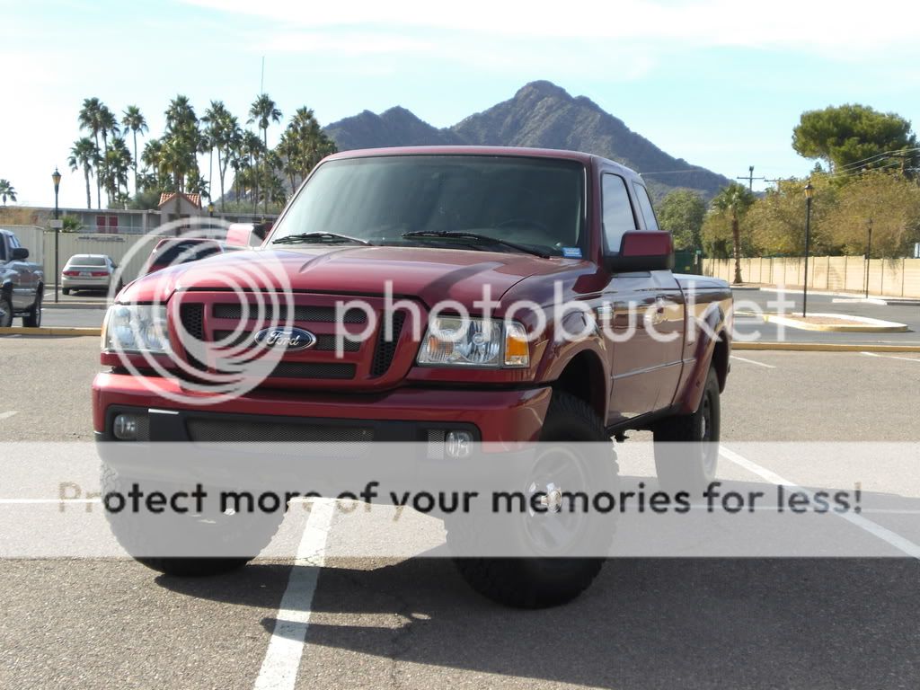 Pictures of ford ranger with 33x10.50 tires #5
