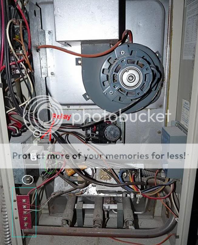 Furnace Blower Won't Turn Completely Off? - DoItYourself ... janitrol air handler wiring diagram 