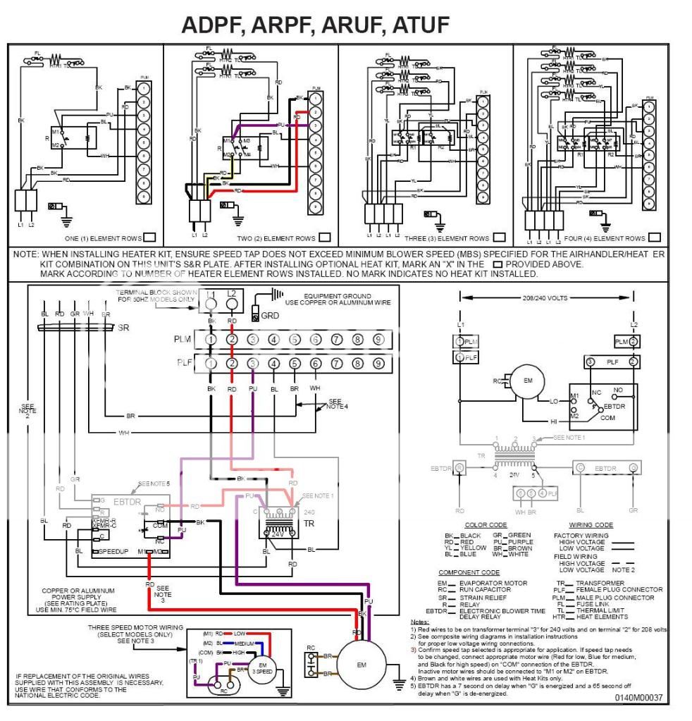 Air Handler Blower Motor Wiring Diagram from i151.photobucket.com