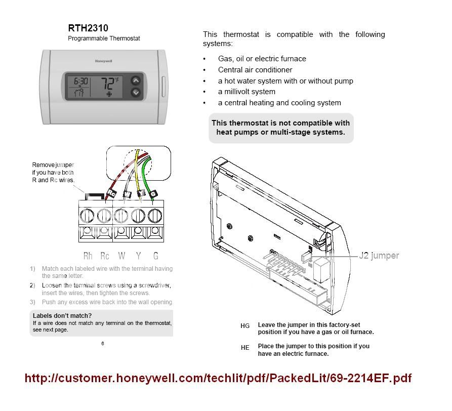 Heating Thermostat Wiring Diagram from i151.photobucket.com