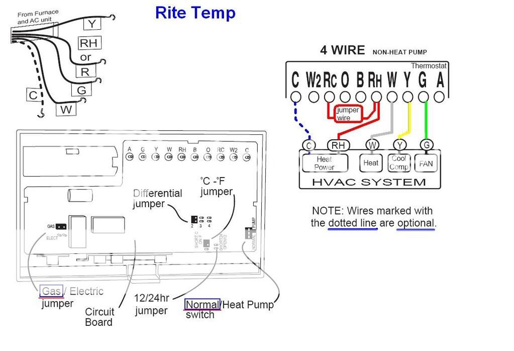 Home Ac Thermostat Wiring Diagram from i151.photobucket.com