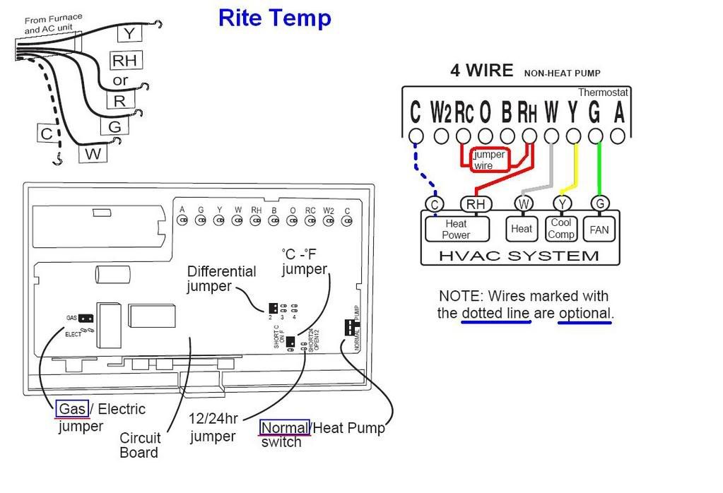 Home Ac Thermostat Wiring Diagram - Collection - Wiring Diagram Sample