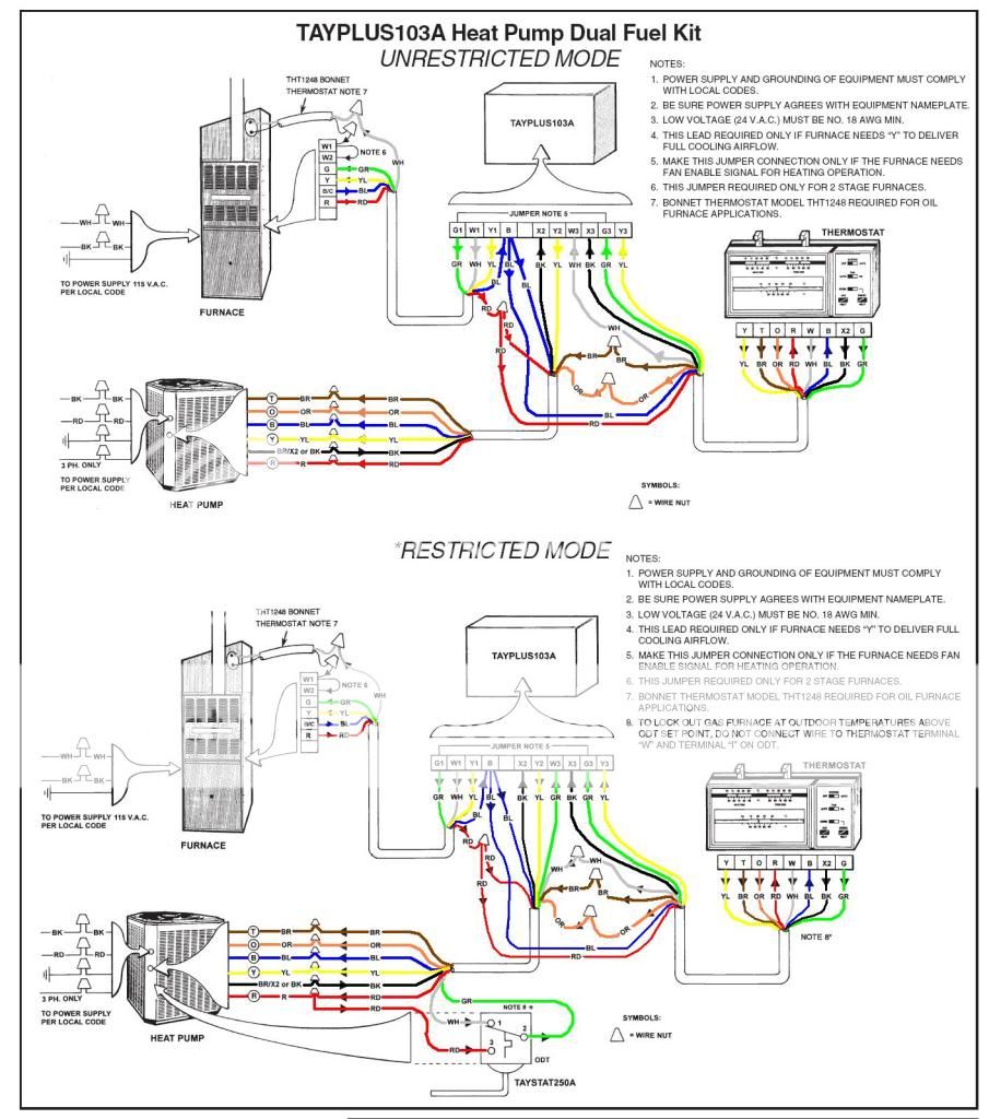 Honeywell RTH3100C wiring difficulty. - DoItYourself.com ... honeywell rth3100c wiring diagram 